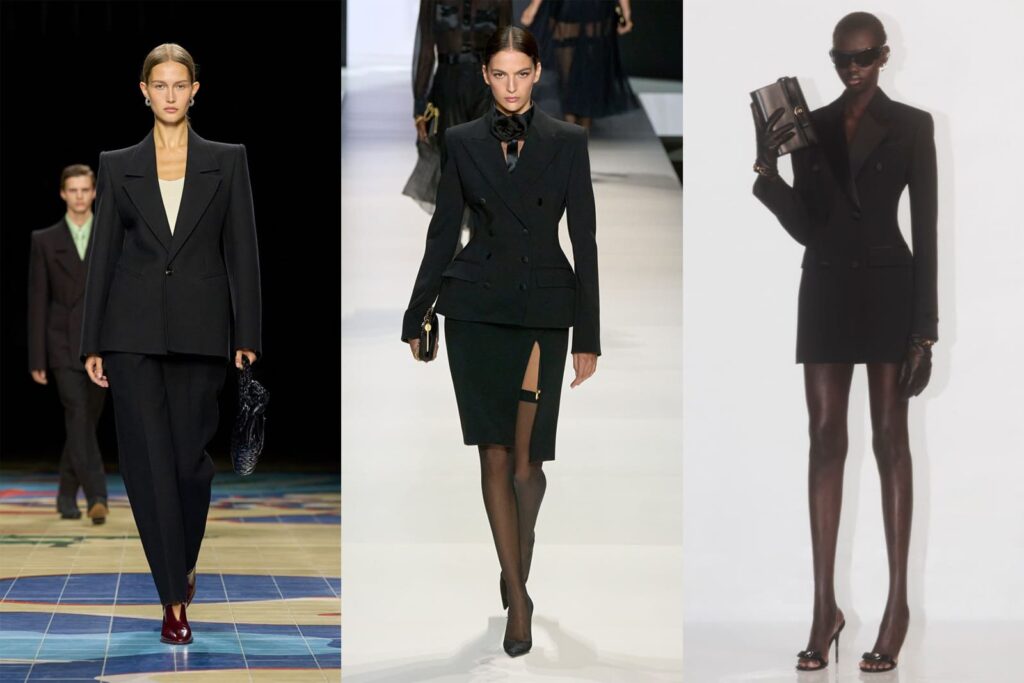 Піджаки та жакети «пісочний годинник» — Dolce&Gabbana, Bottega Veneta, Versace